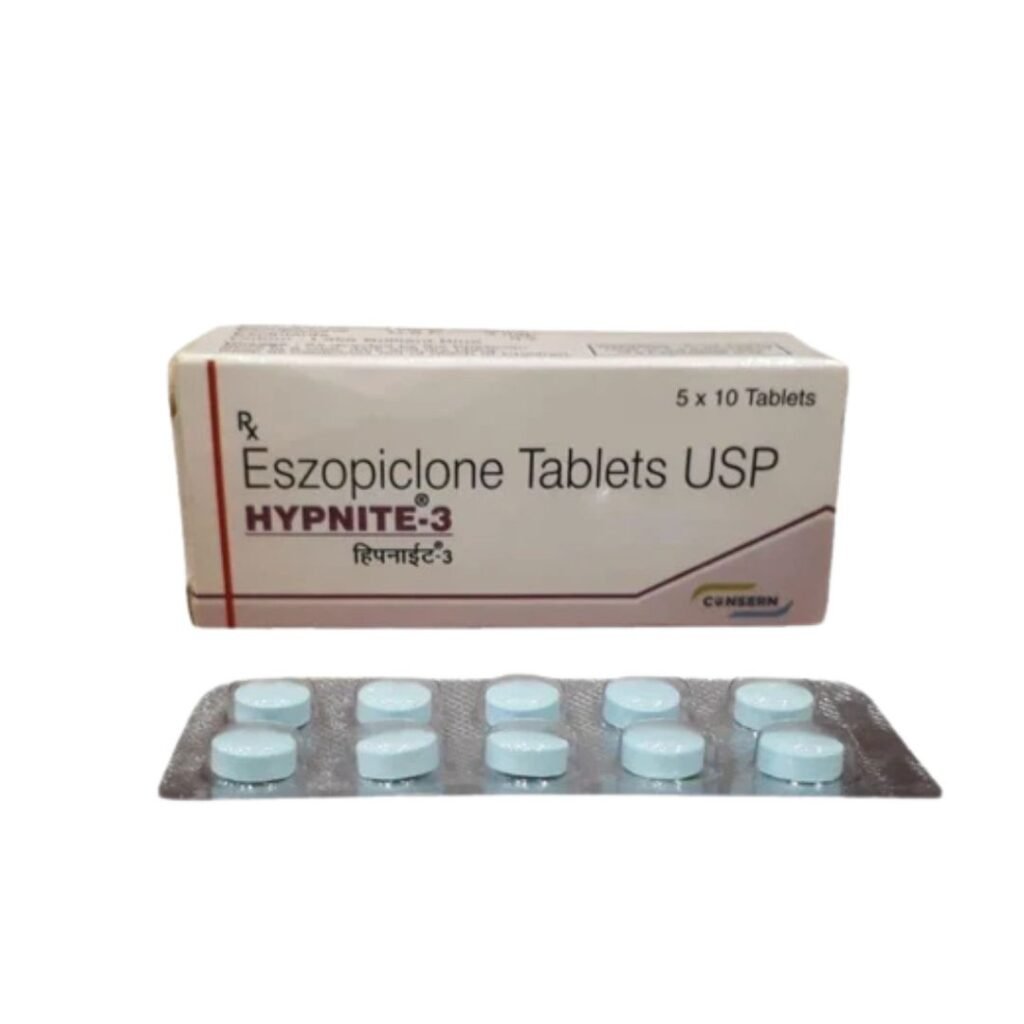 Hypnite Eszopiclone Tablets 3mg