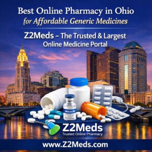 Best Online Pharmacy in Ohio for Affordable Generic Medicines Z2Meds