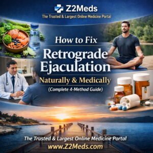 How to Fix Retrograde Ejaculation Naturally & Medically (Complete 4-Method Guide)