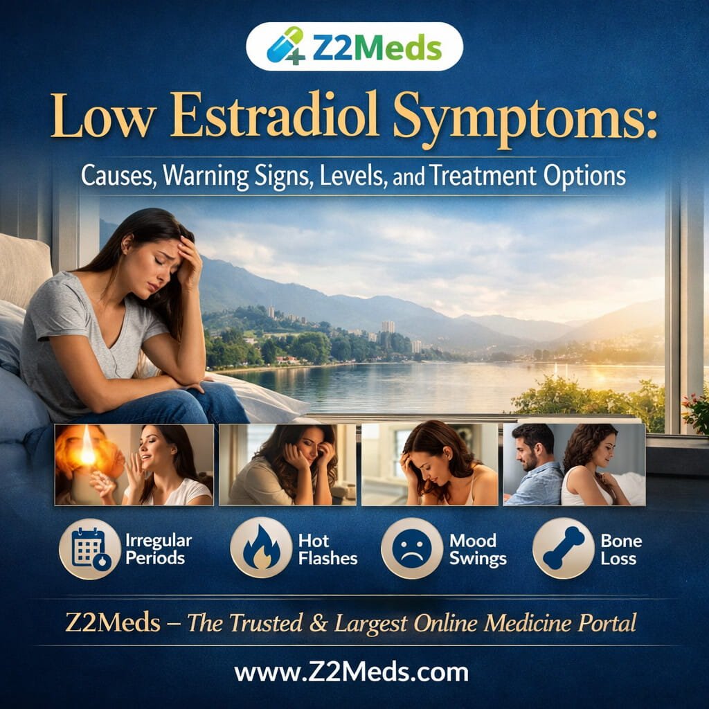 Low Estradiol Symptoms Causes, Warning Signs, Levels, and Treatment Options