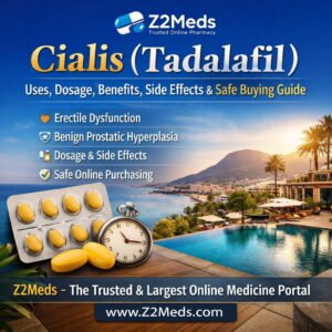 Cialis (Tadalafil) Uses, Dosage, Side Effects & Safe Buying Guide