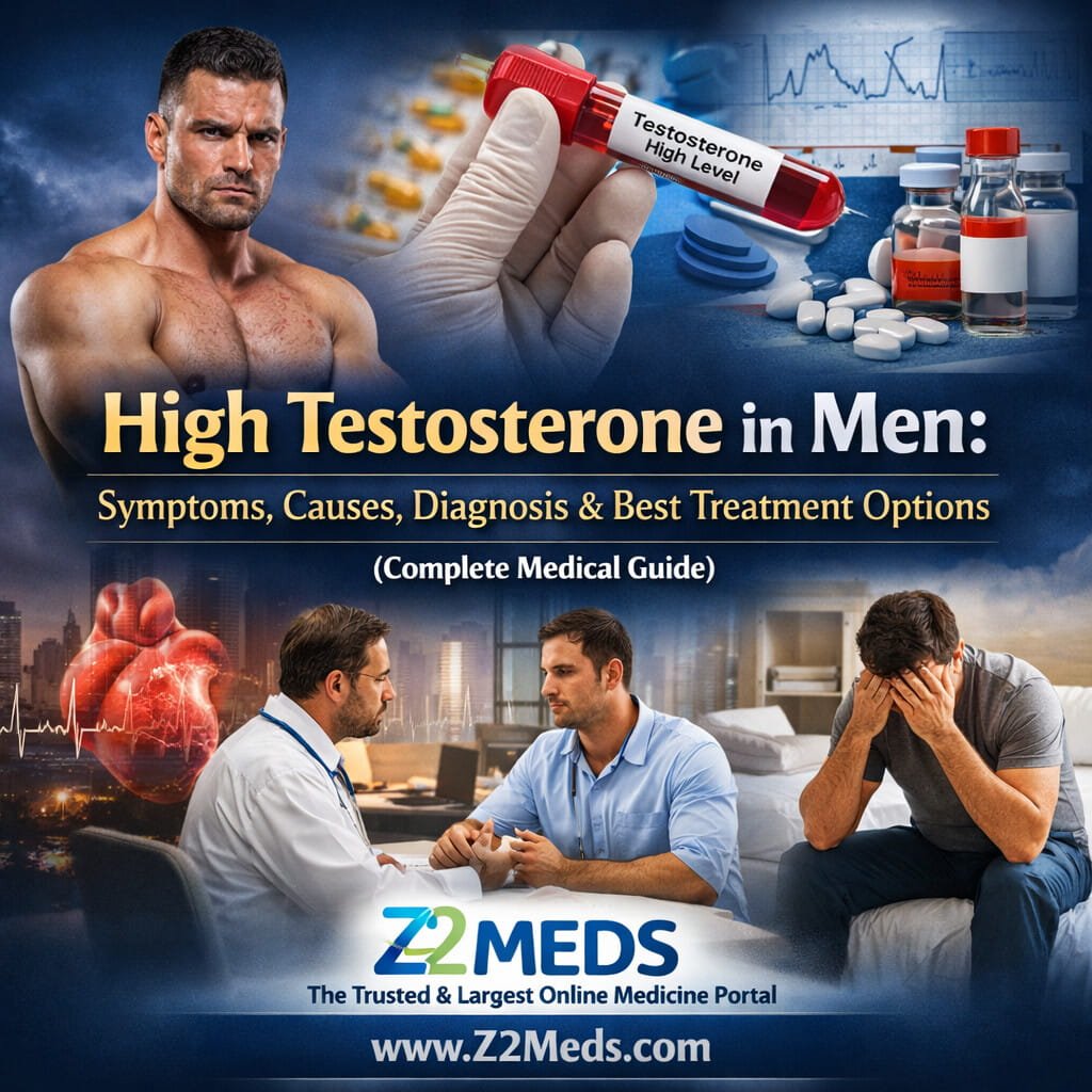 High Testosterone in Men Symptoms, Causes, Diagnosis & Best Treatment Options