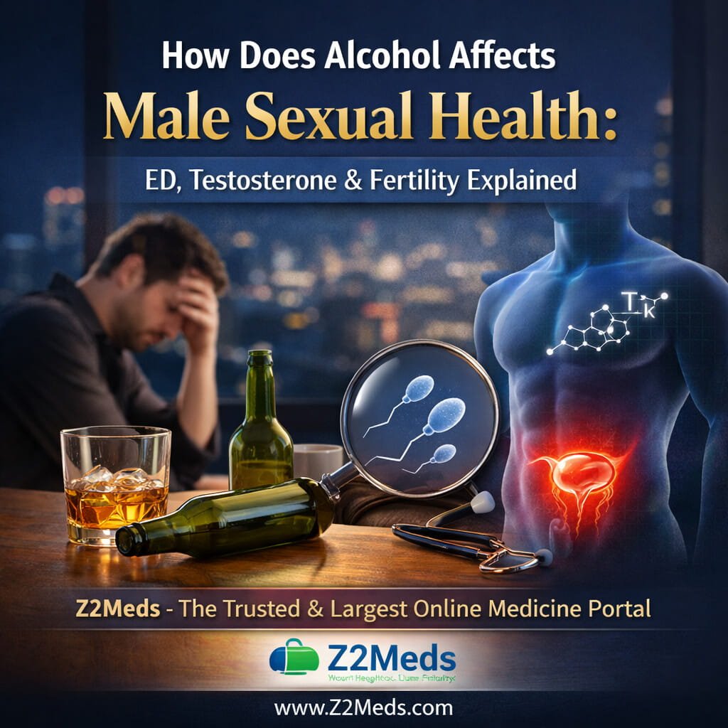 How Does Alcohol Affects Male Sexual Health ED, Testosterone & Fertility Explained