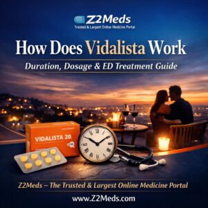 How Does Vidalista Work – Duration, Dosage & ED Treatment Guide