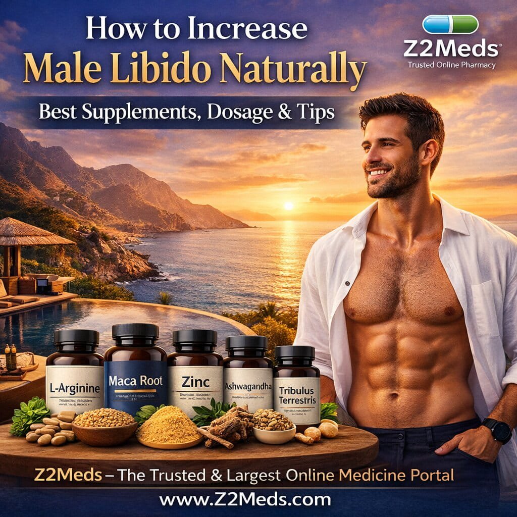 How to Increase Male Libido Naturally – Best Supplements, Dosage & Tips