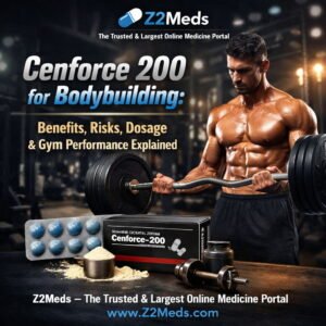 Cenforce 200 for Bodybuilding Benefits, Risks, Dosage & Gym Performance Explained