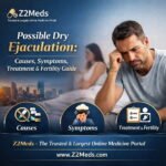 Dry Ejaculation Causes, Symptoms, Treatment & Fertility Guide