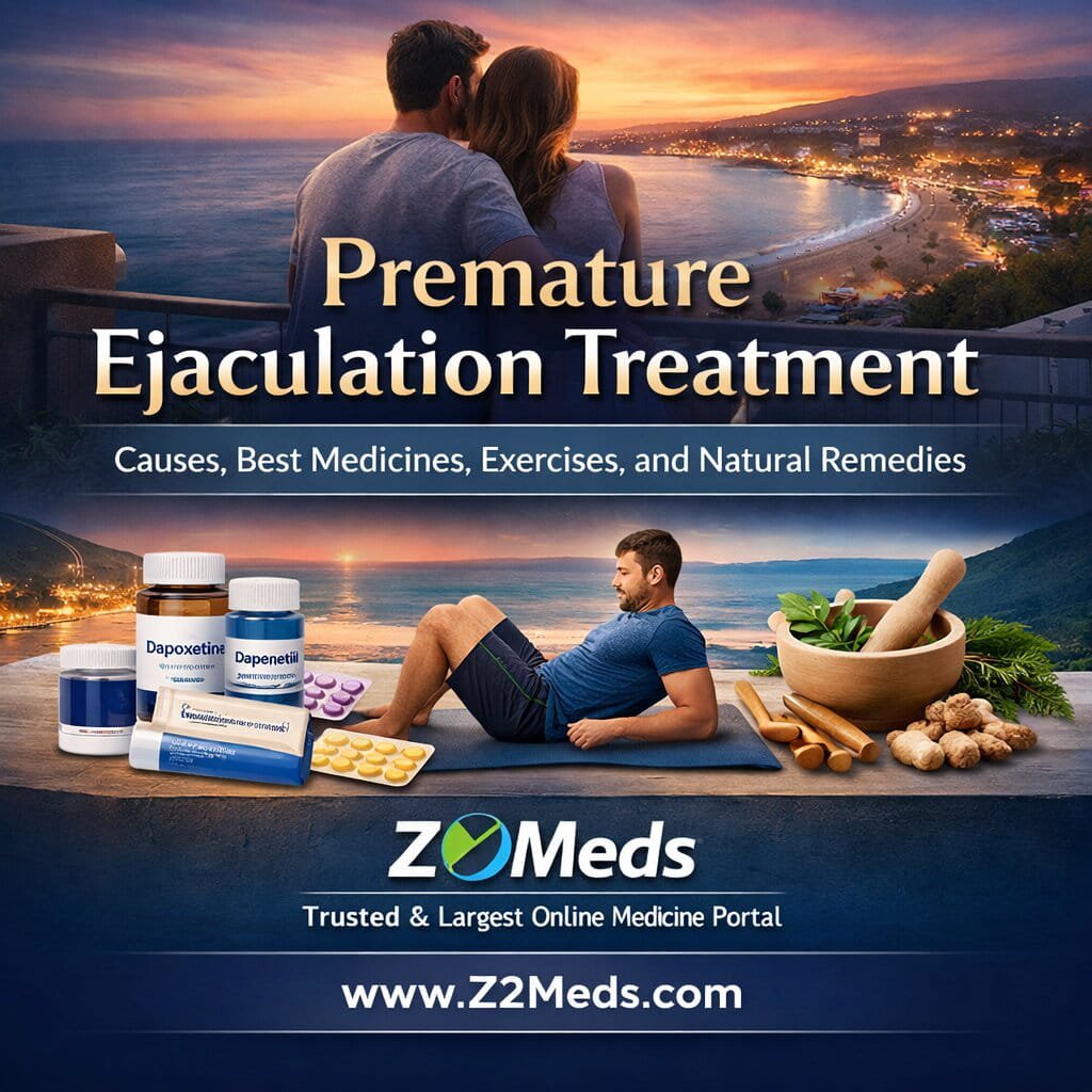 Premature Ejaculation Treatment Causes, Best Medicines, Exercises, and Natural Remedies