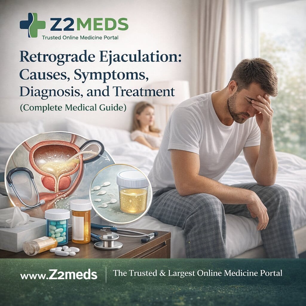 Retrograde Ejaculation Causes, Symptoms, Diagnosis, and Treatment