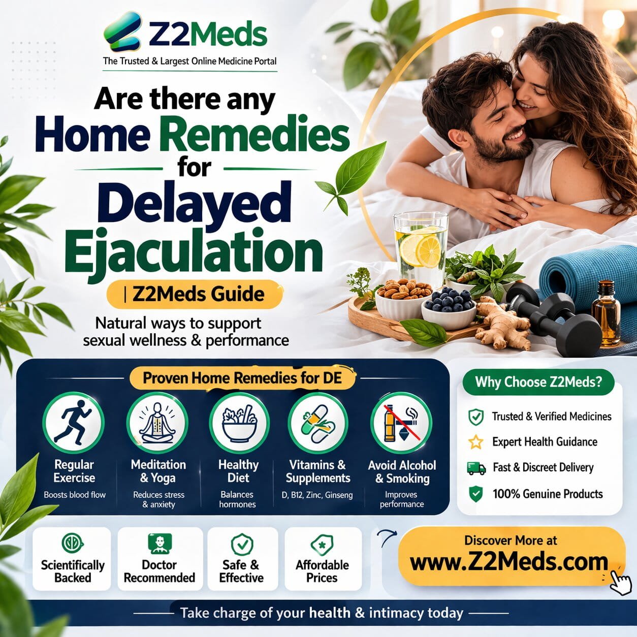 Are there any Home Remedies for Delayed Ejaculation