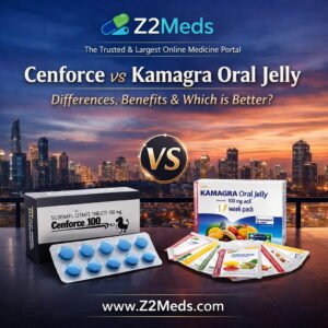 Cenforce vs Kamagra Oral Jelly