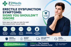 Erectile dysfunction symptoms recognize the signs