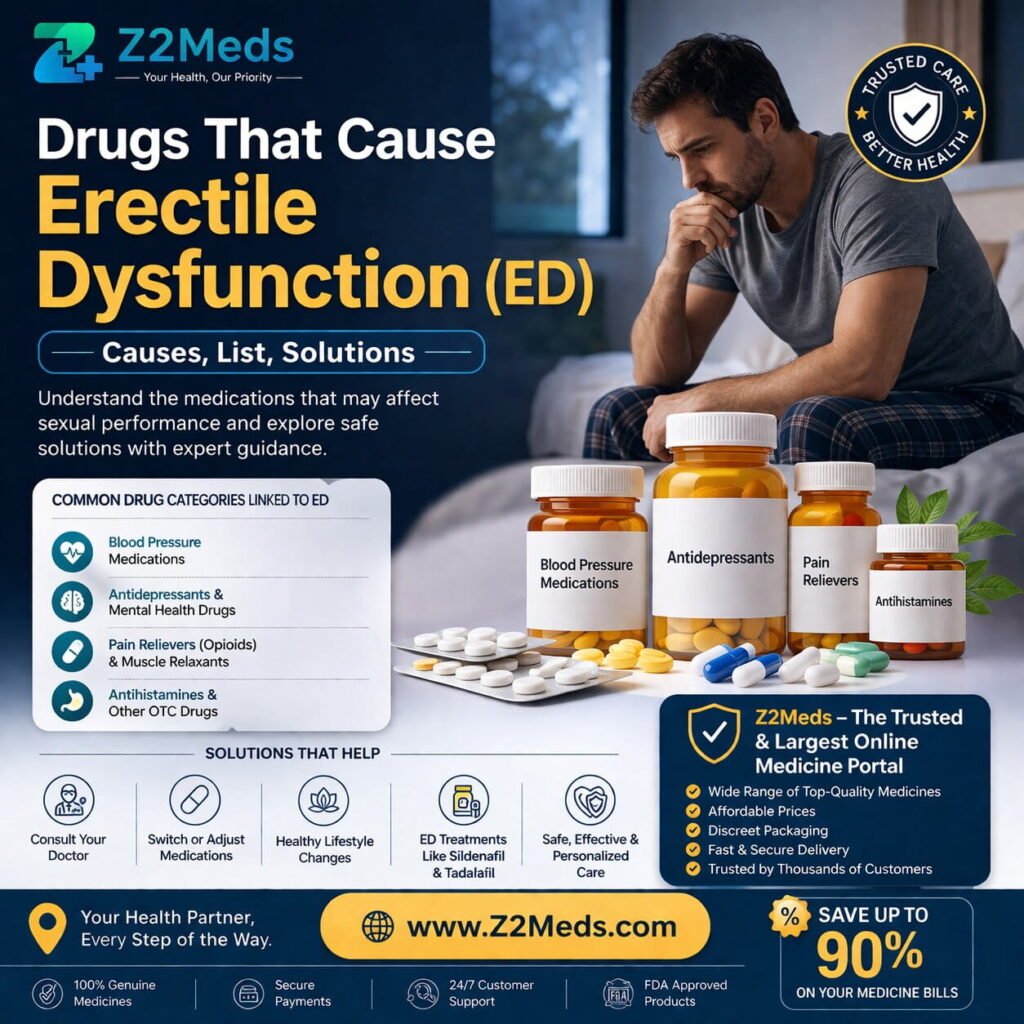 Drugs That Cause Erectile Dysfunction