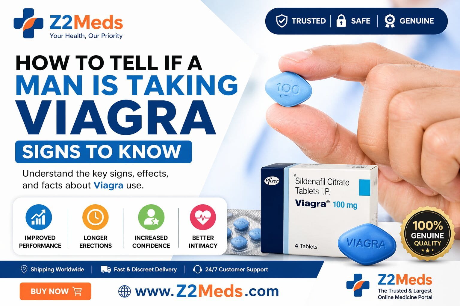 How to Tell if a Man is Taking Viagra Signs to Know