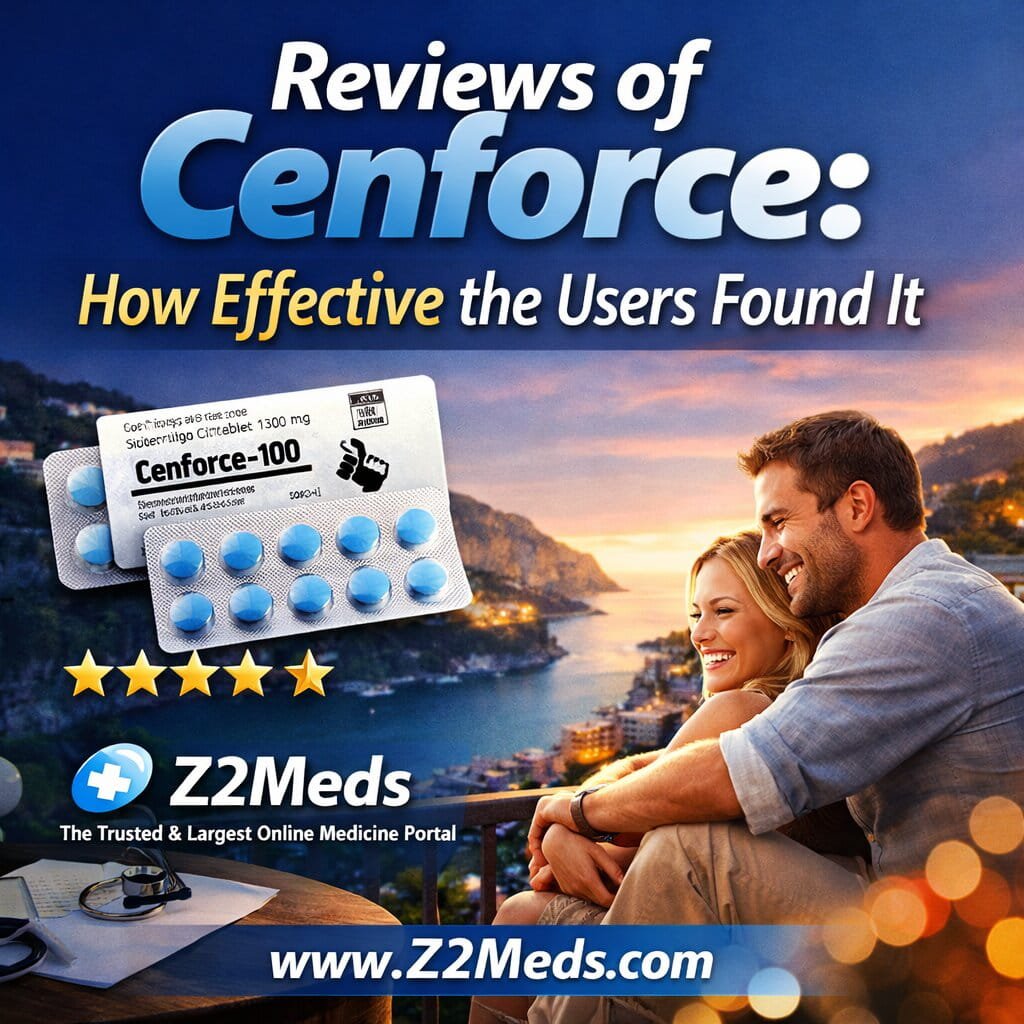 Reviews of Cenforce: What to Know Before Buying | Z2Meds 3 Reviews of Cenforce