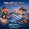 Sildenafil side effects and risks