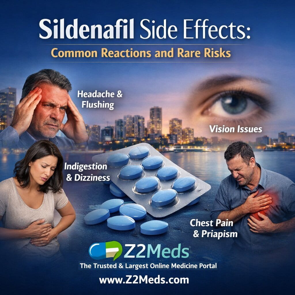 Sildenafil side effects and risks