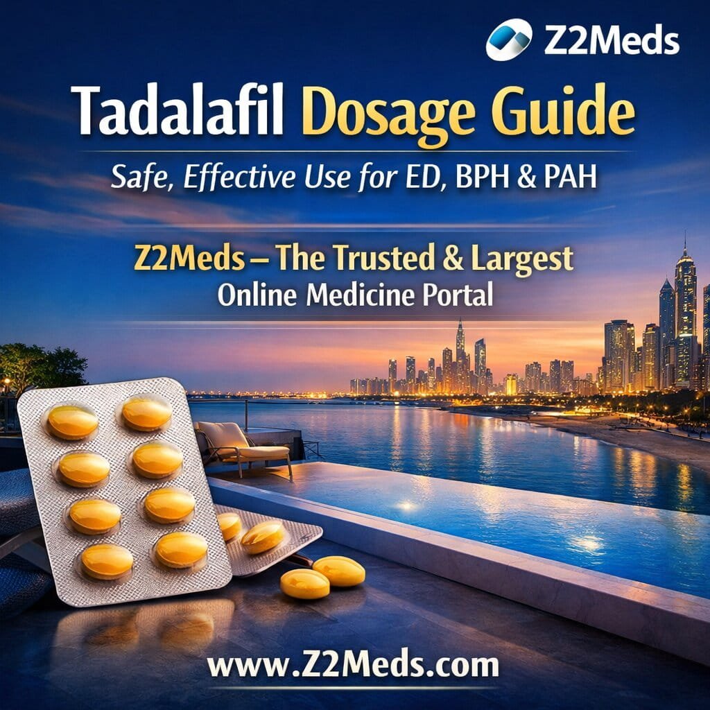 Tadalafil Dosage: How to Choose the Correct One? 3 Tadalafil Dosage Guide Safe, Effective Use for ED, BPH & PAH