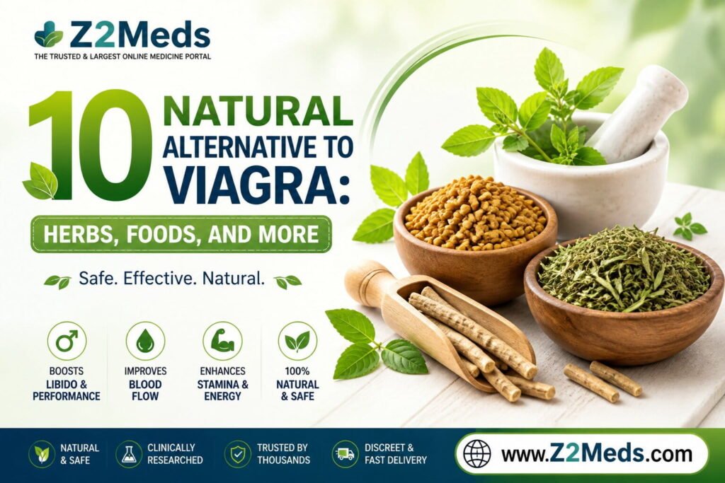 Natural Alternatives to Viagra for Sexual Health