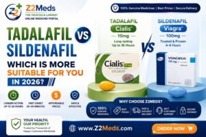 Tadalafil vs Sildenafil Choose the Best